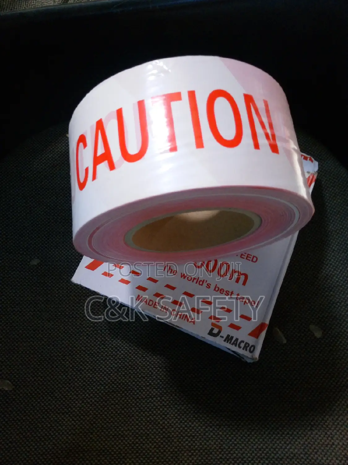 Red Nd White Caution Tape
