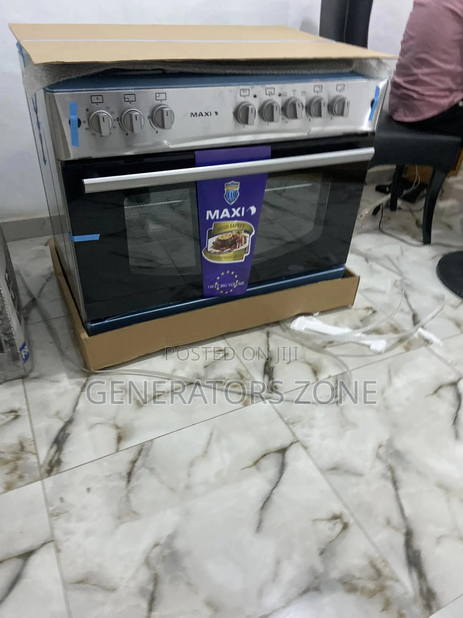 Maxi 4+2electric Gas Cooker With Oven