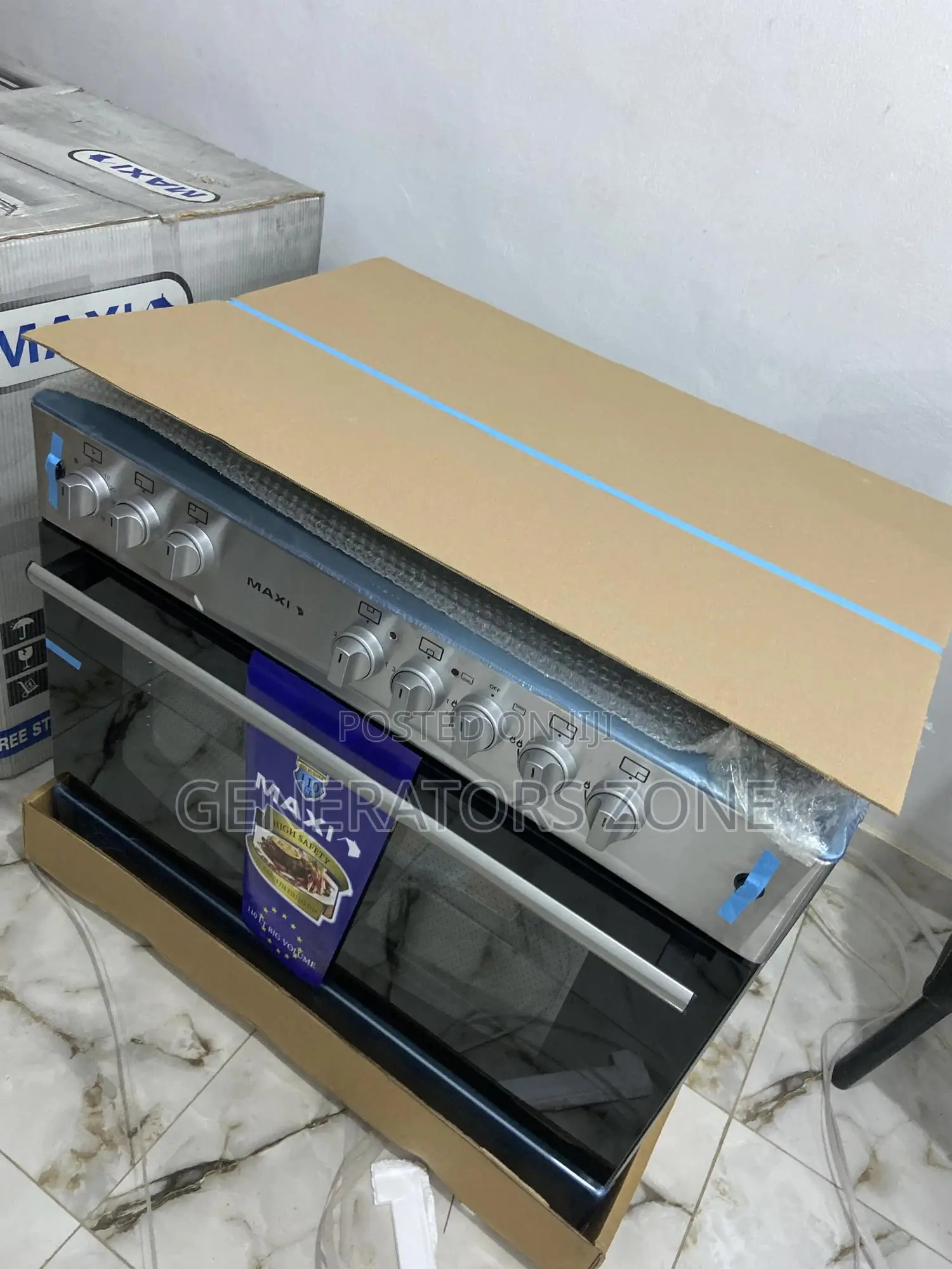 Reliable Maxi 4gas+2eletric Burner Cooker+Oven+Oven Lamp