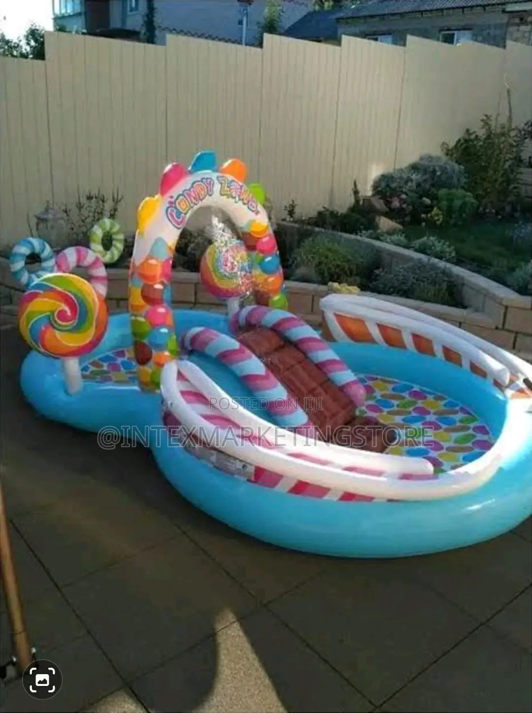 Intex Candy Zone Centre Pool 9'8"X6'3"X4'3" With 6 Balls