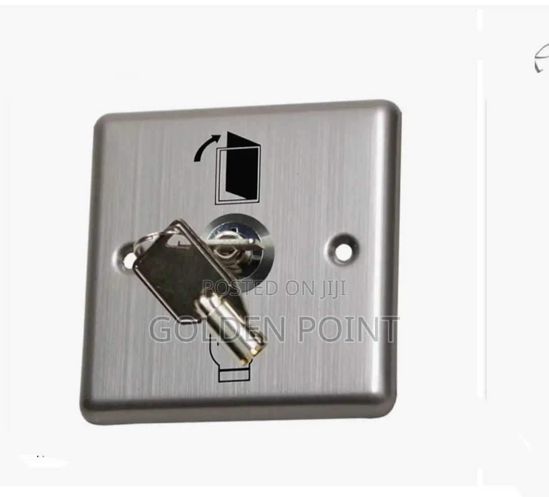 Door Exit Button With Key Release Button For Access
