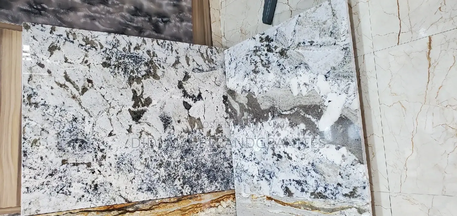Azul White Granite Tiles 90 X 120