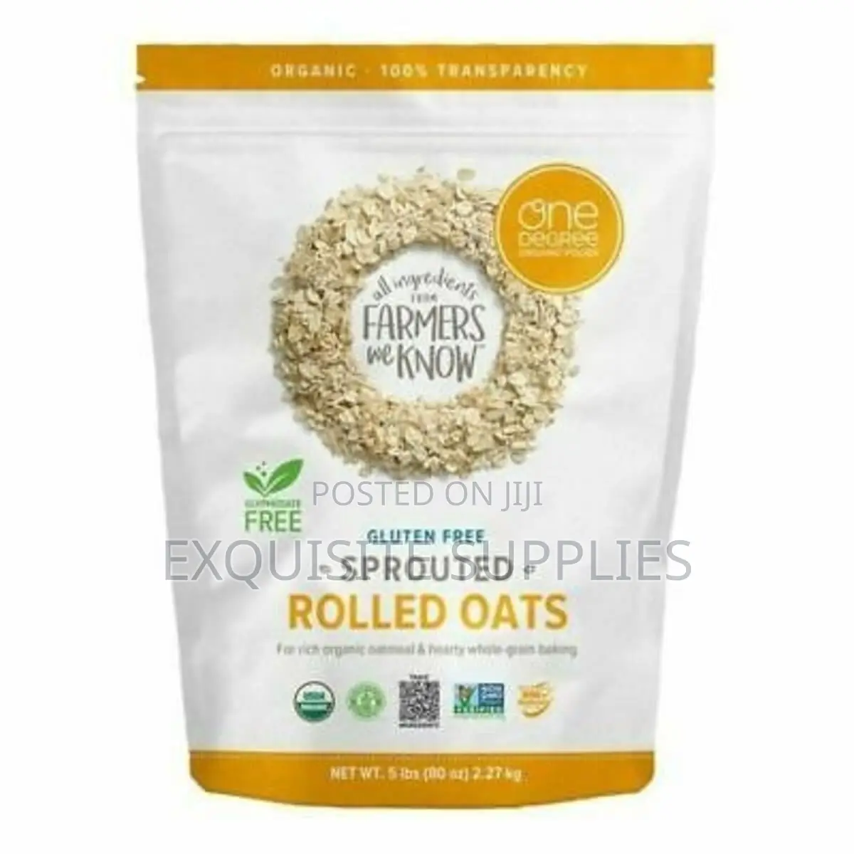 Gluten Free Sprouted Rolled Oats
