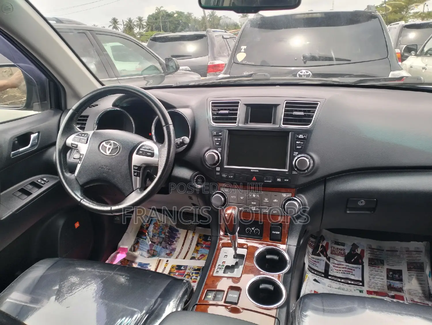 Toyota Highlander Limited 3.5l 4WD 2013 Black