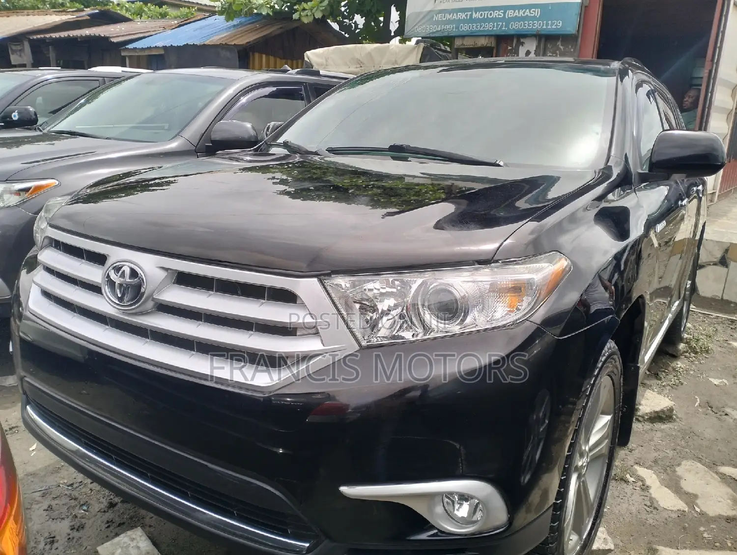 Toyota Highlander Limited 3.5l 4WD 2013 Black
