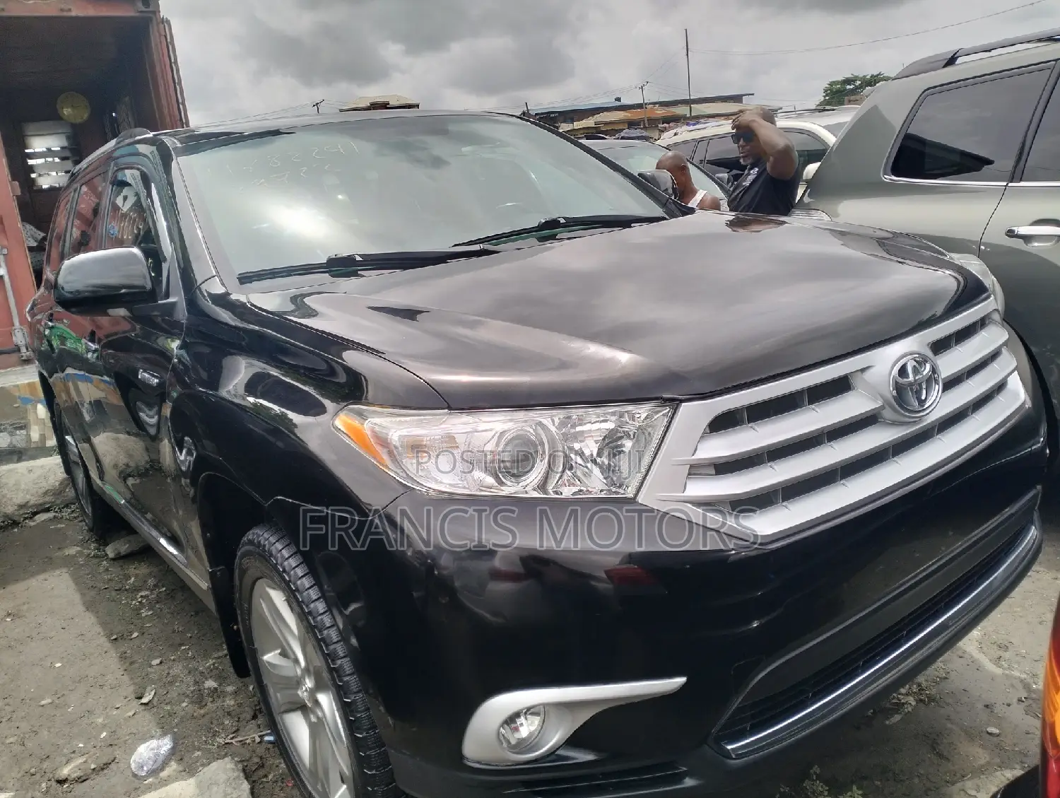 Toyota Highlander Limited 3.5l 4WD 2013 Black