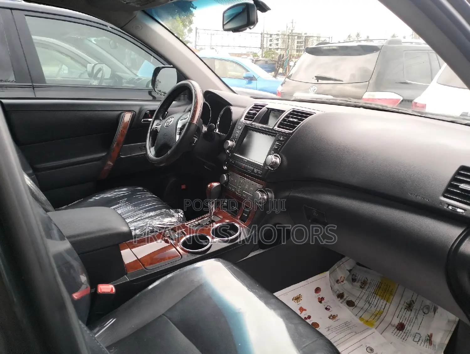 Toyota Highlander Limited 3.5l 4WD 2013 Black