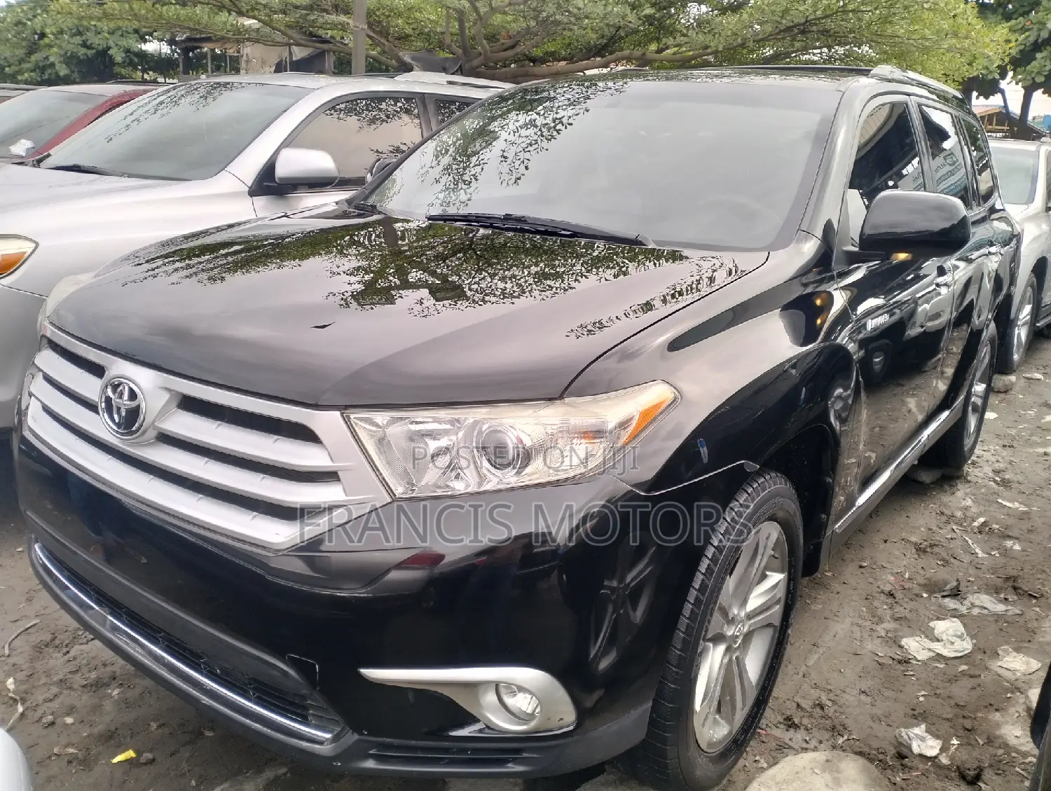 Toyota Highlander Limited 3.5l 4WD 2013 Black