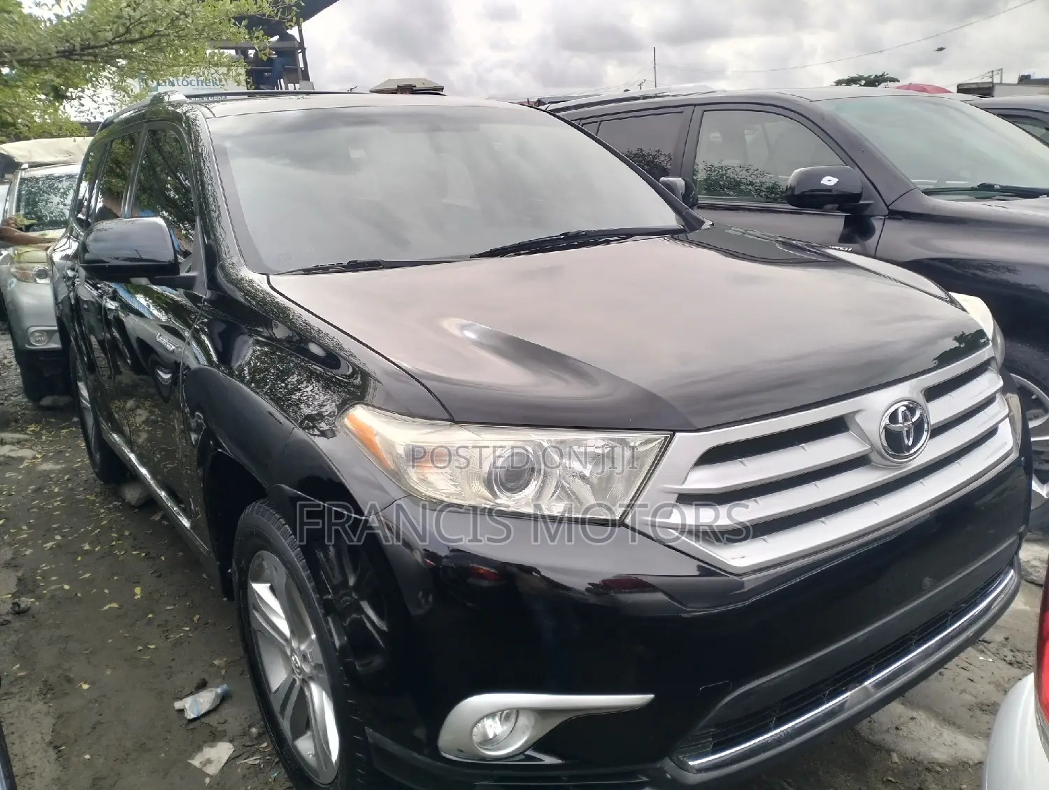 Toyota Highlander Limited 3.5l 4WD 2013 Black