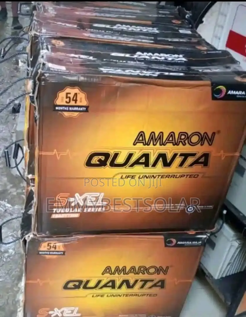 220ah 12v Indian Amaron Quanta Tubular Battery