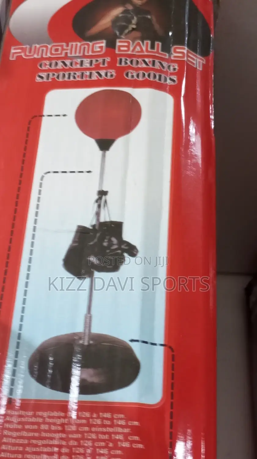 Punching Ball Set Concipt Boxing Sporting Goods