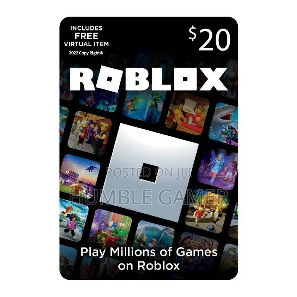 ROBLOX / ROBUX $20 Gift Cards And More Available