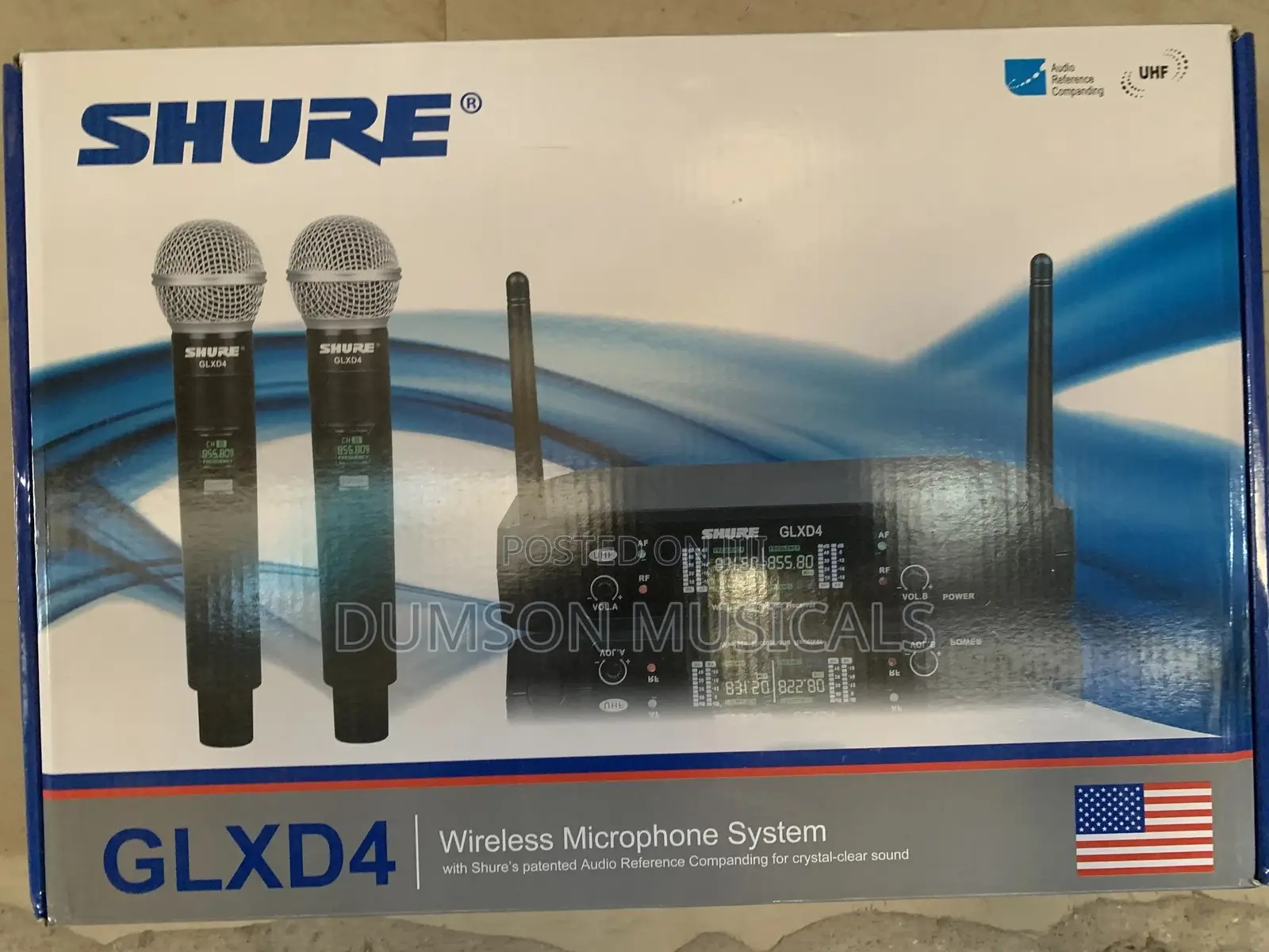 Shure Wireless Microphone GLXD4
