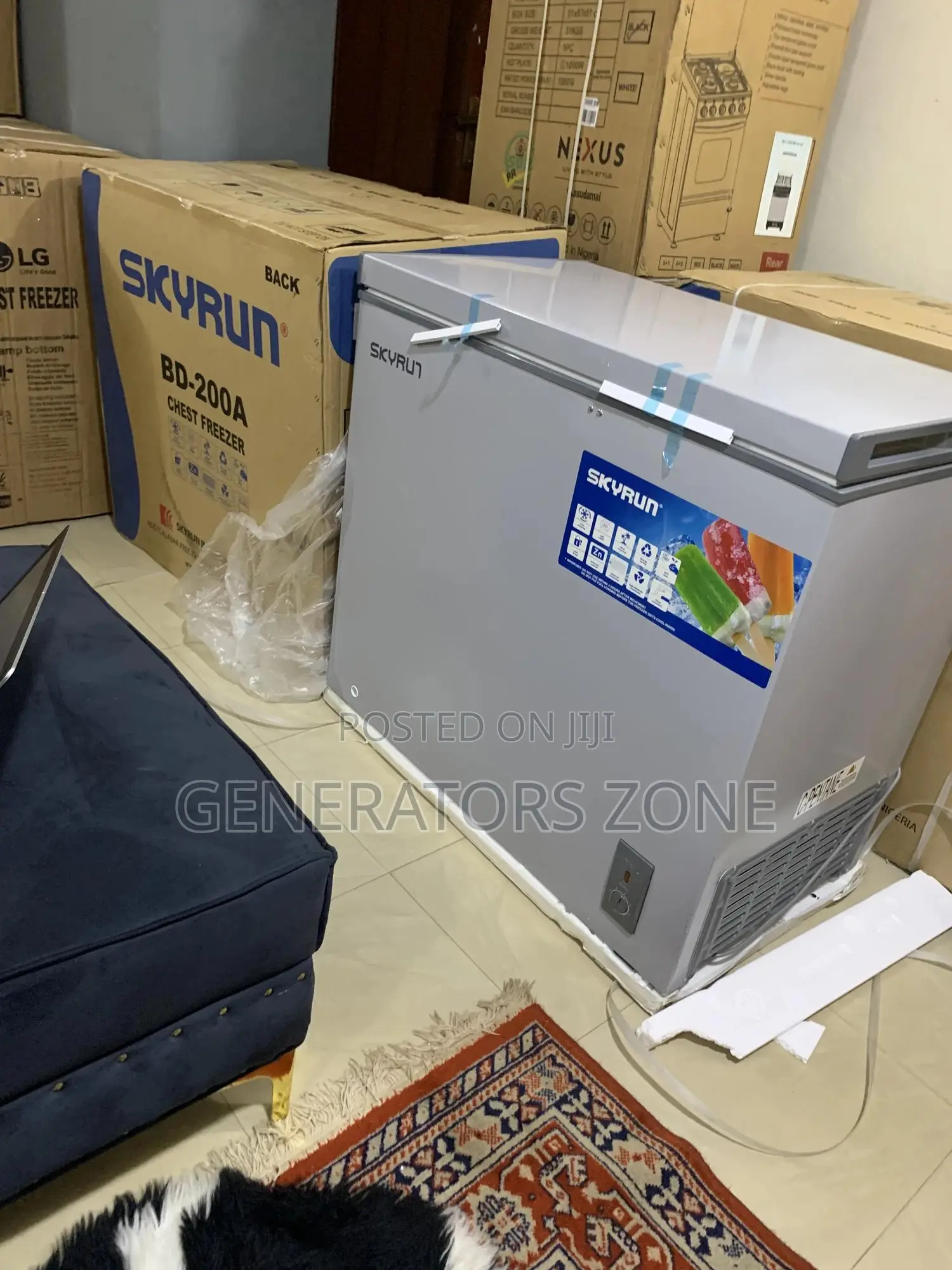 Energy Saving Bd-200a Chest Freezer With Key