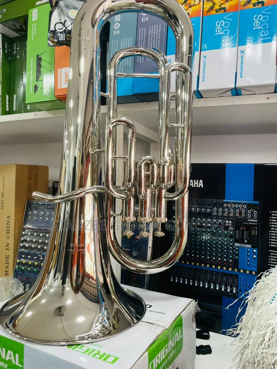 Professional Silver Euphonium