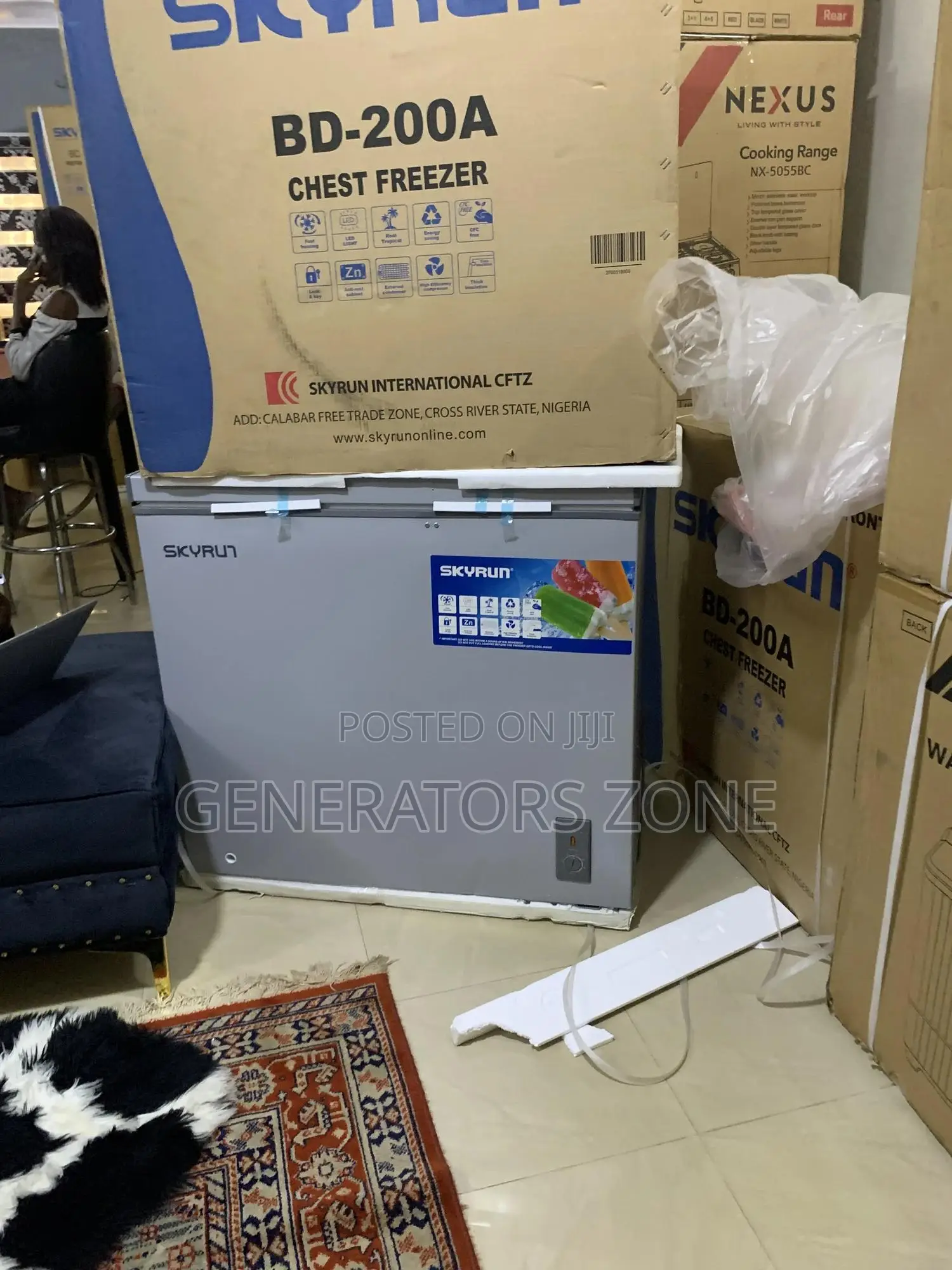 Home Worthy Bd-200a Chest Freezer With Safty Lock