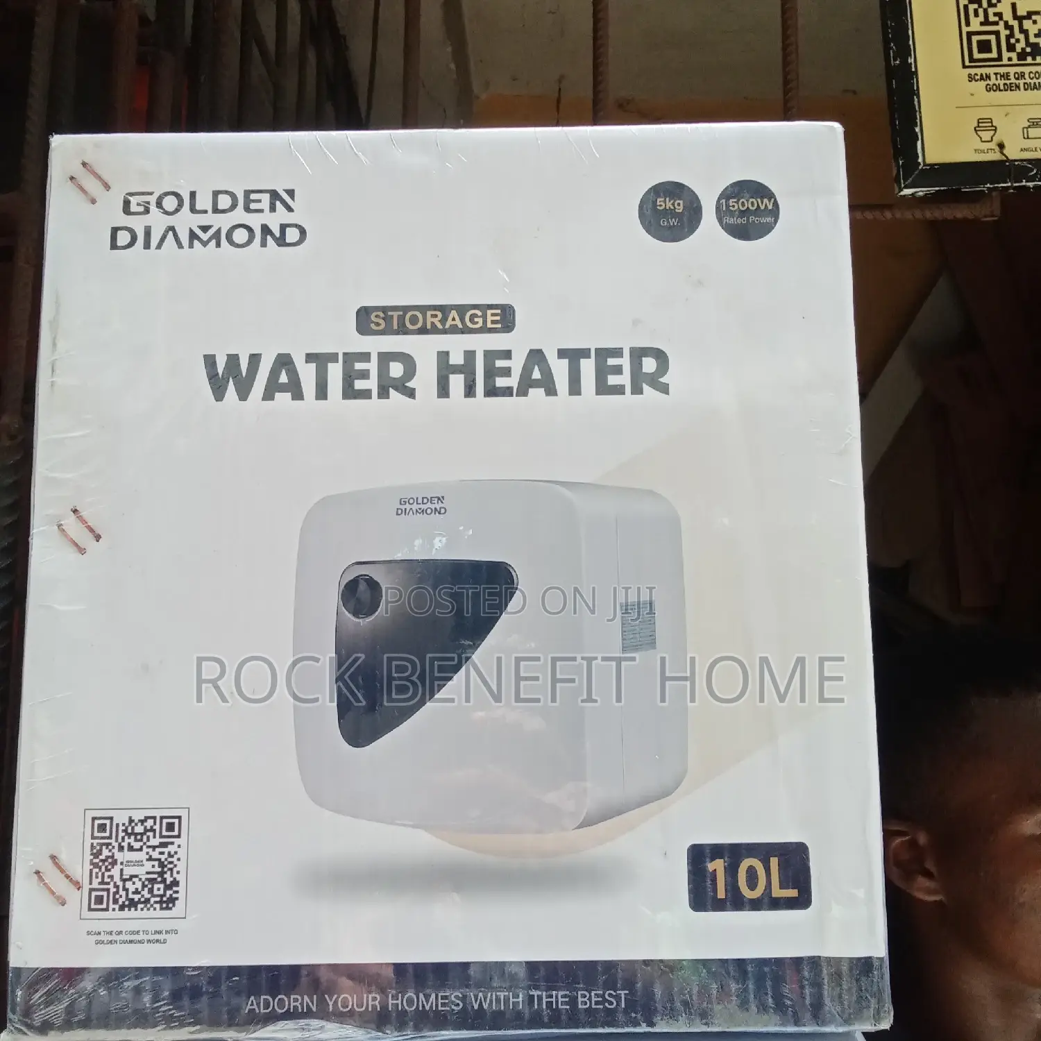 Golden Diamond Water Heater