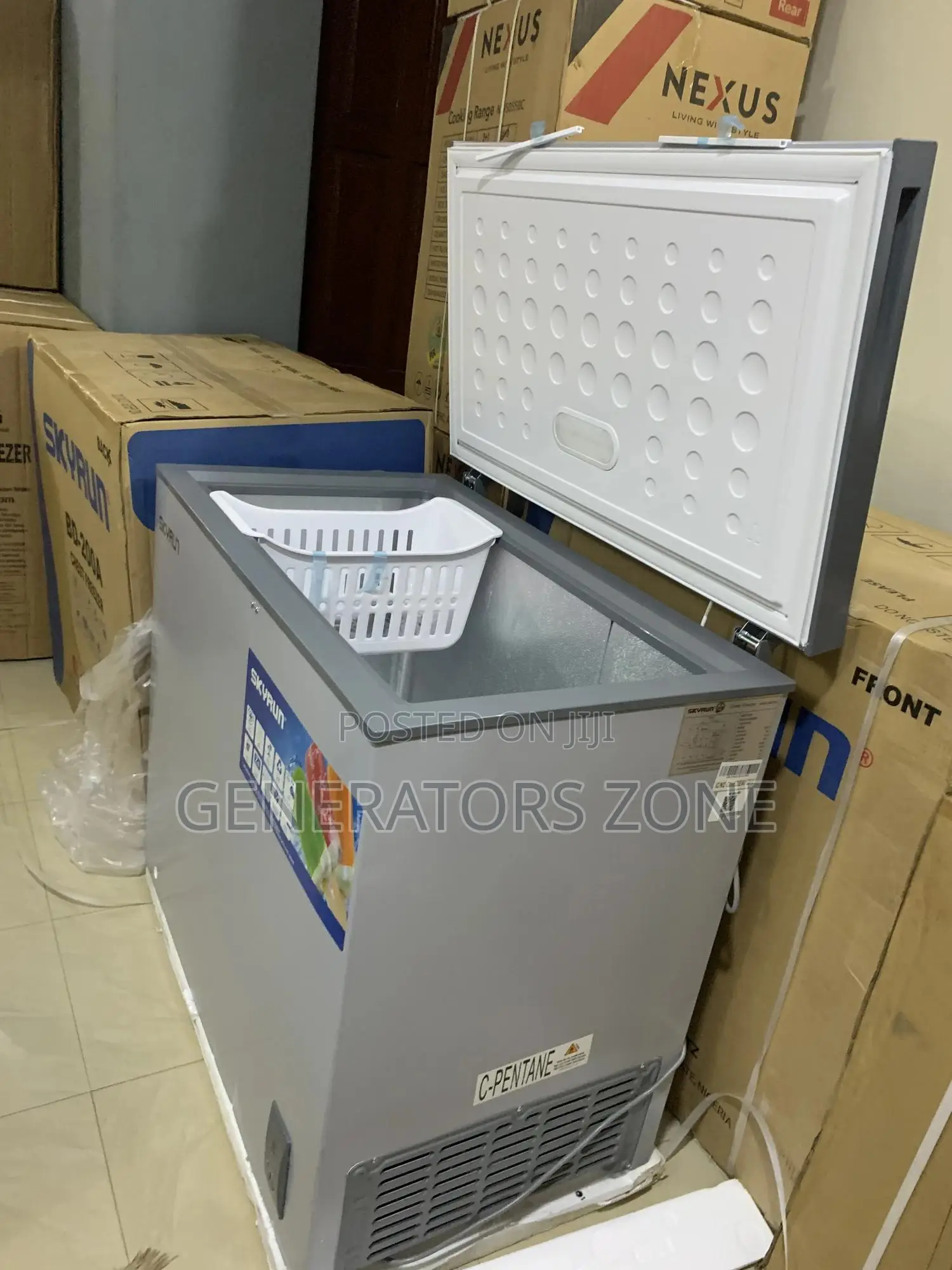 Popular Skyrun Single Door Chest Freezer 200ltr