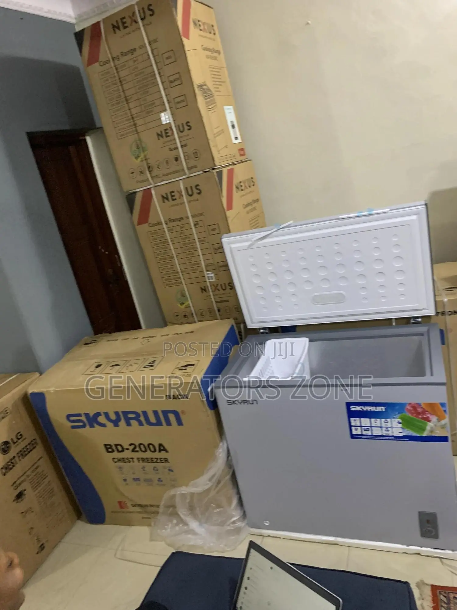 Popular Bd-200a Skyrun Single Door Freezer