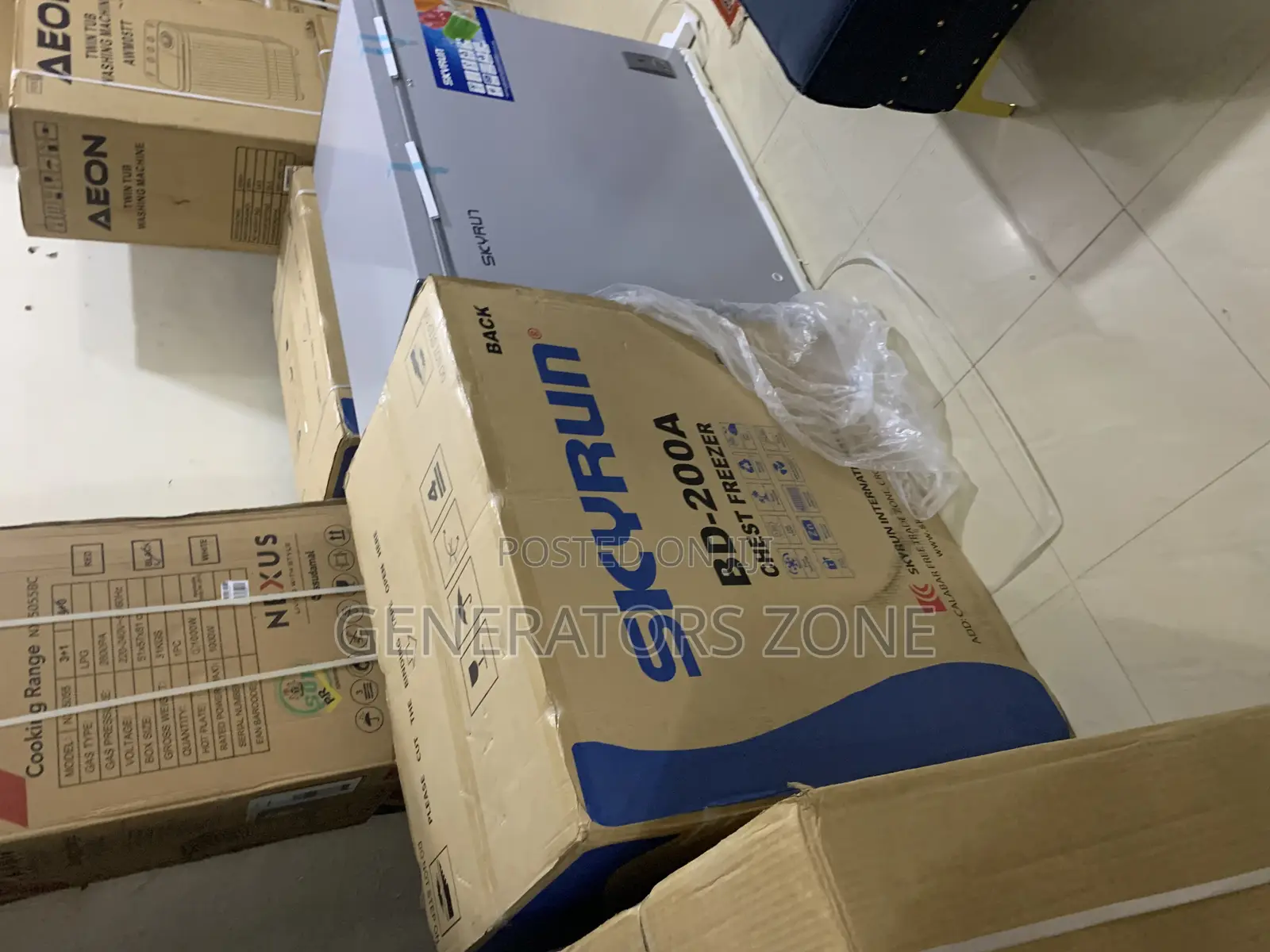 Environment Friendly Chest Freezer Bd_200a Skyrun