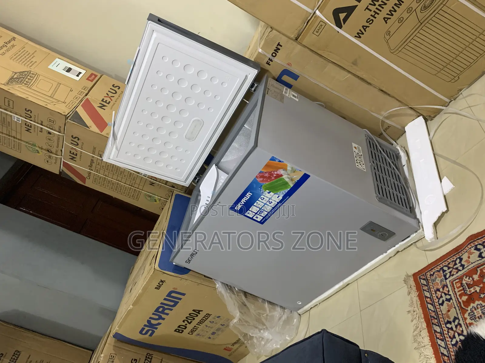 Environment Friendly Chest Freezer Bd_200a Skyrun