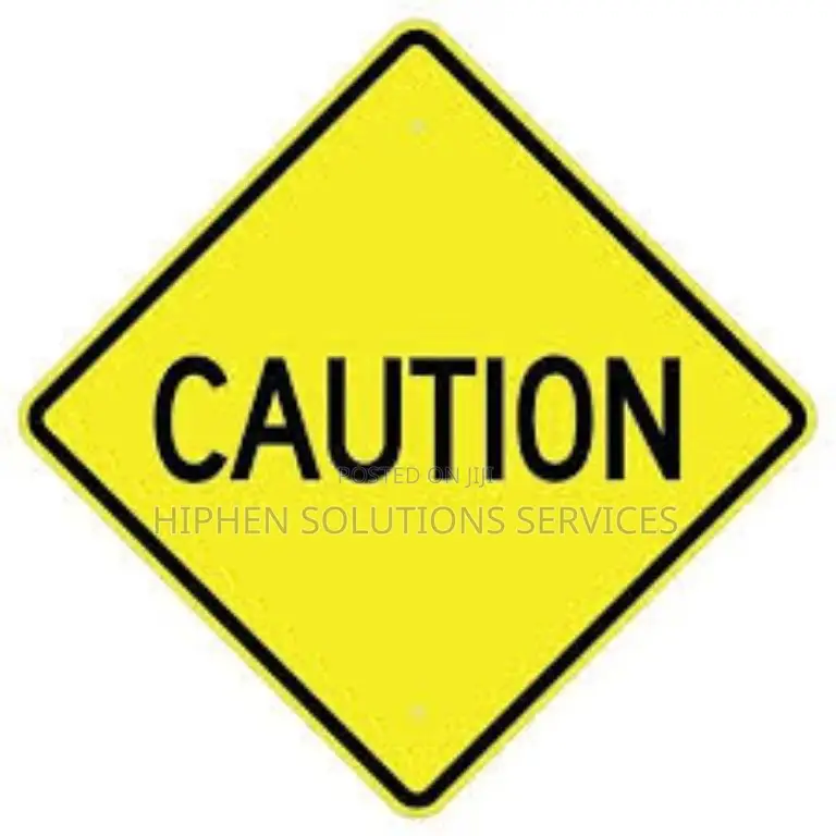 Caution Sign Road