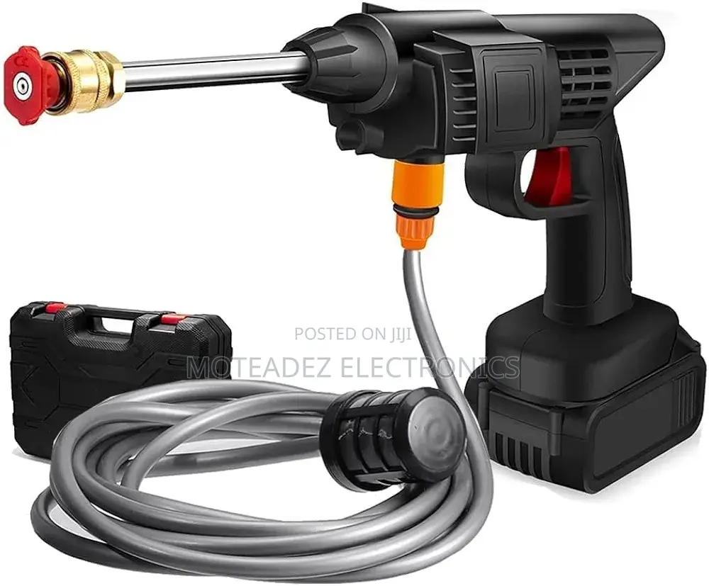 High Pressure 15000mah Rechargeable Car Wash Gun Machine