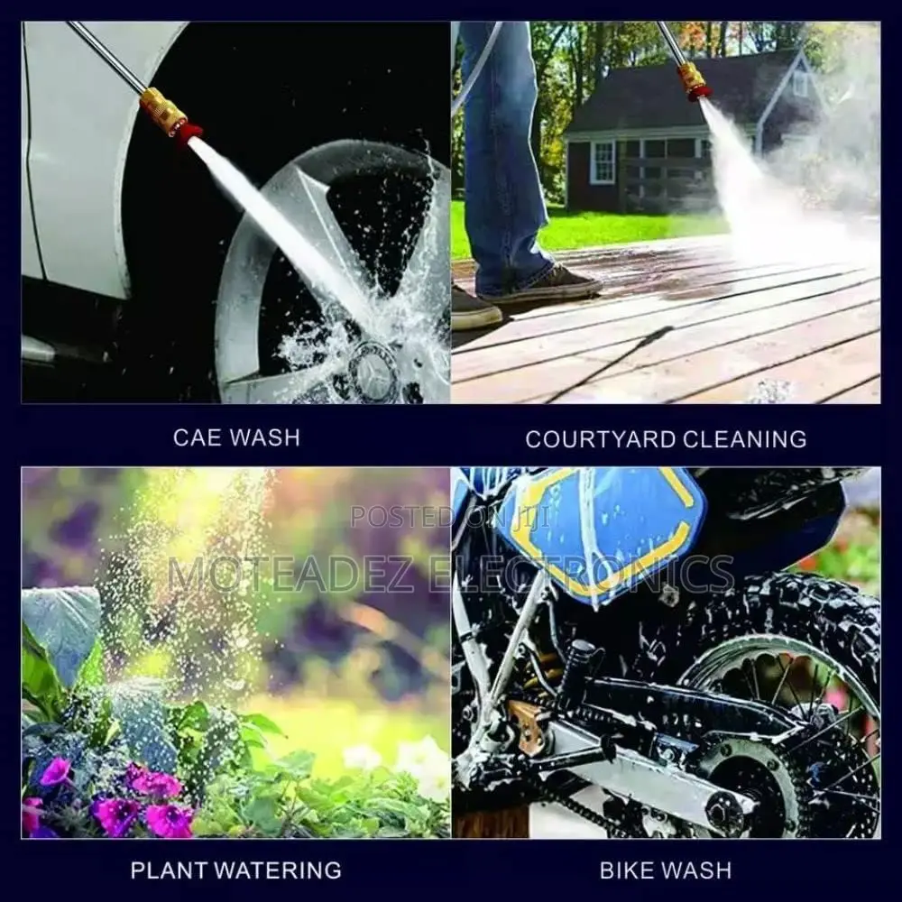 High Pressure 15000mah Rechargeable Car Wash Gun Machine