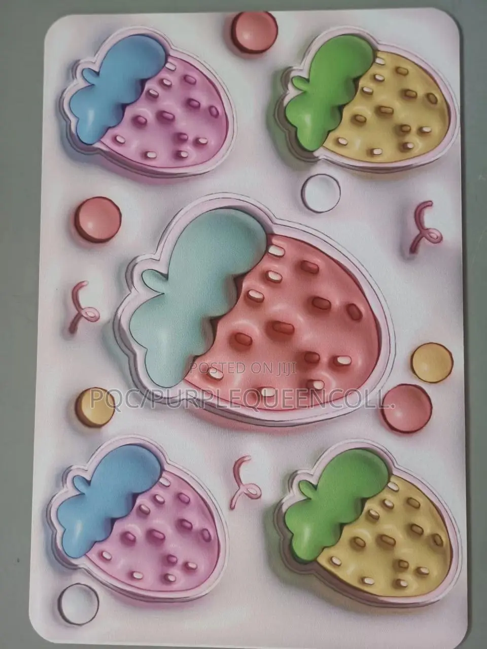 3D Waterproof Colourful Bathroom Mat Footmat