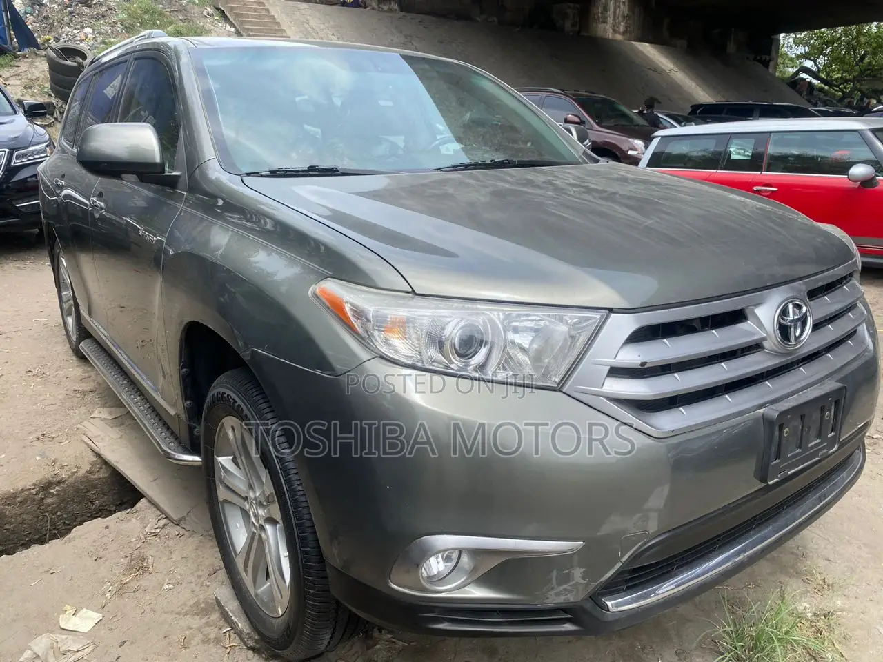 Toyota Highlander Limited 3.5l 4WD 2013 Gray