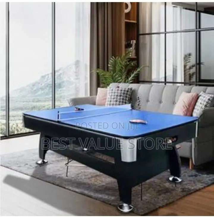 2in1 7ft by 4 Snooker and Table Tennis