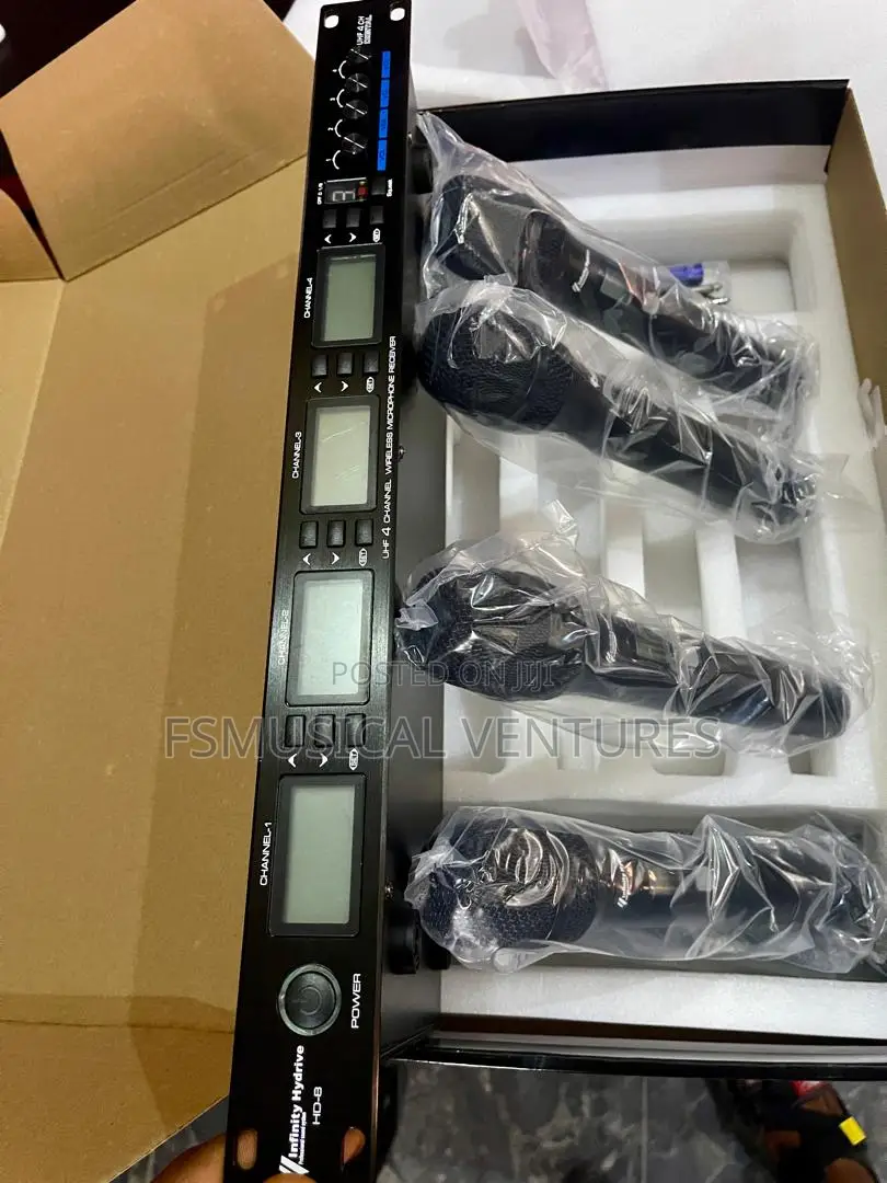 INFINITY HYDRIVE Wireless Microphone 4 in 1