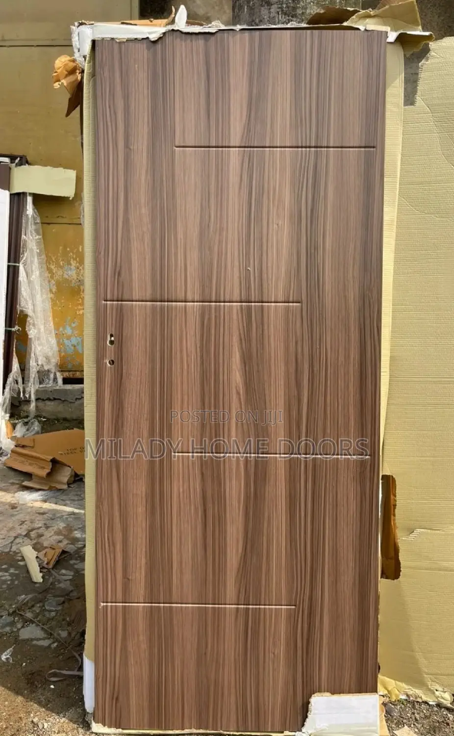 ZB 840m Turkey UPVC Plastic Wooden HDF Room Door (ZB01)