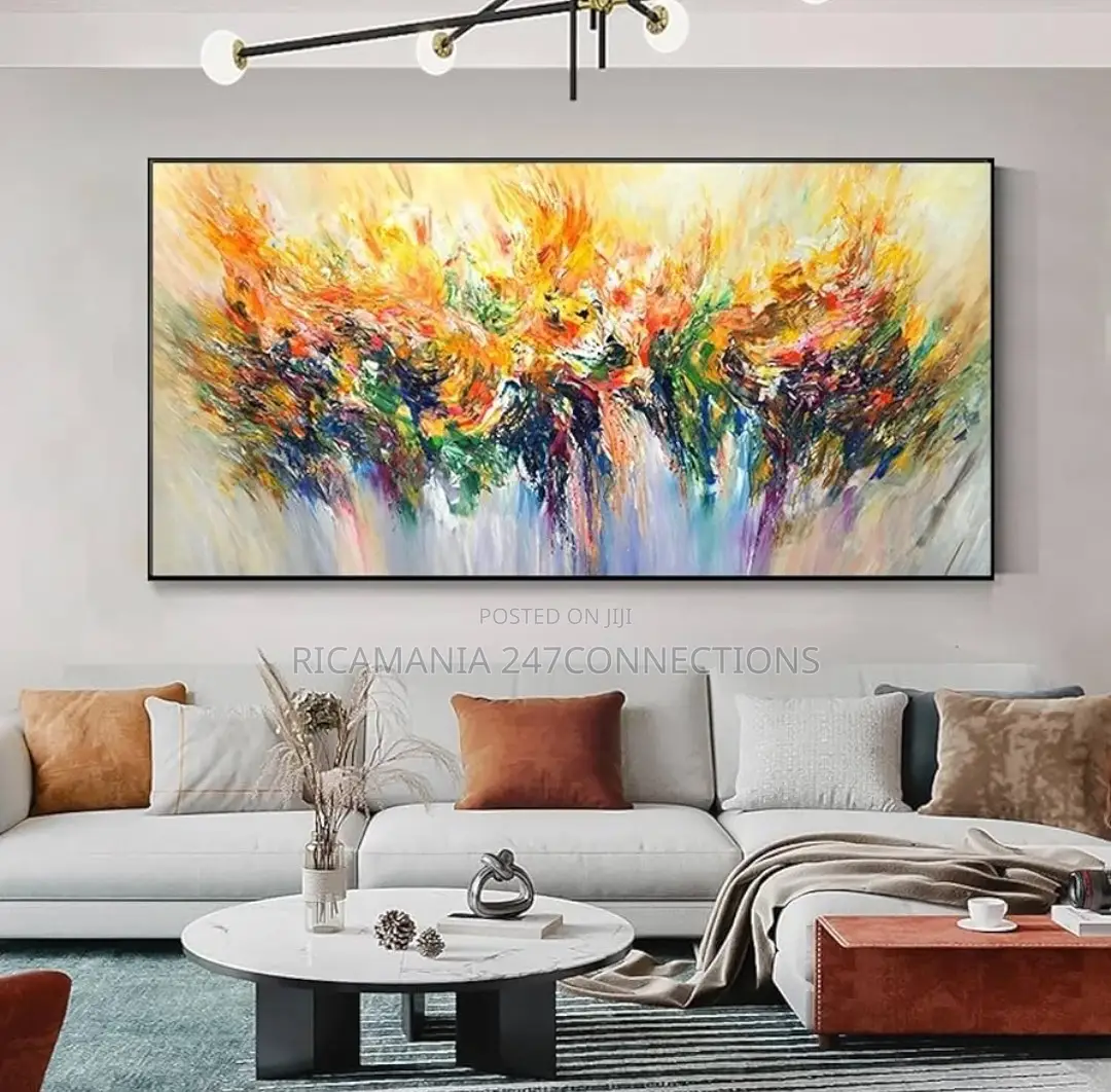 Oil Paint Canvas Print Artwork
