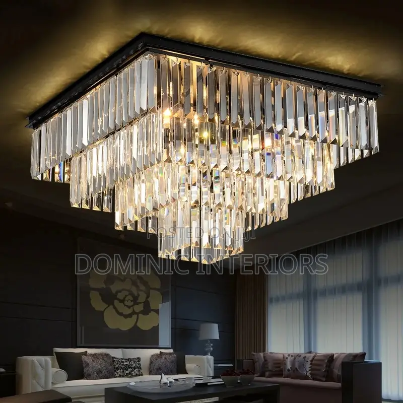 Atmospheric Square Chandelier/80cm