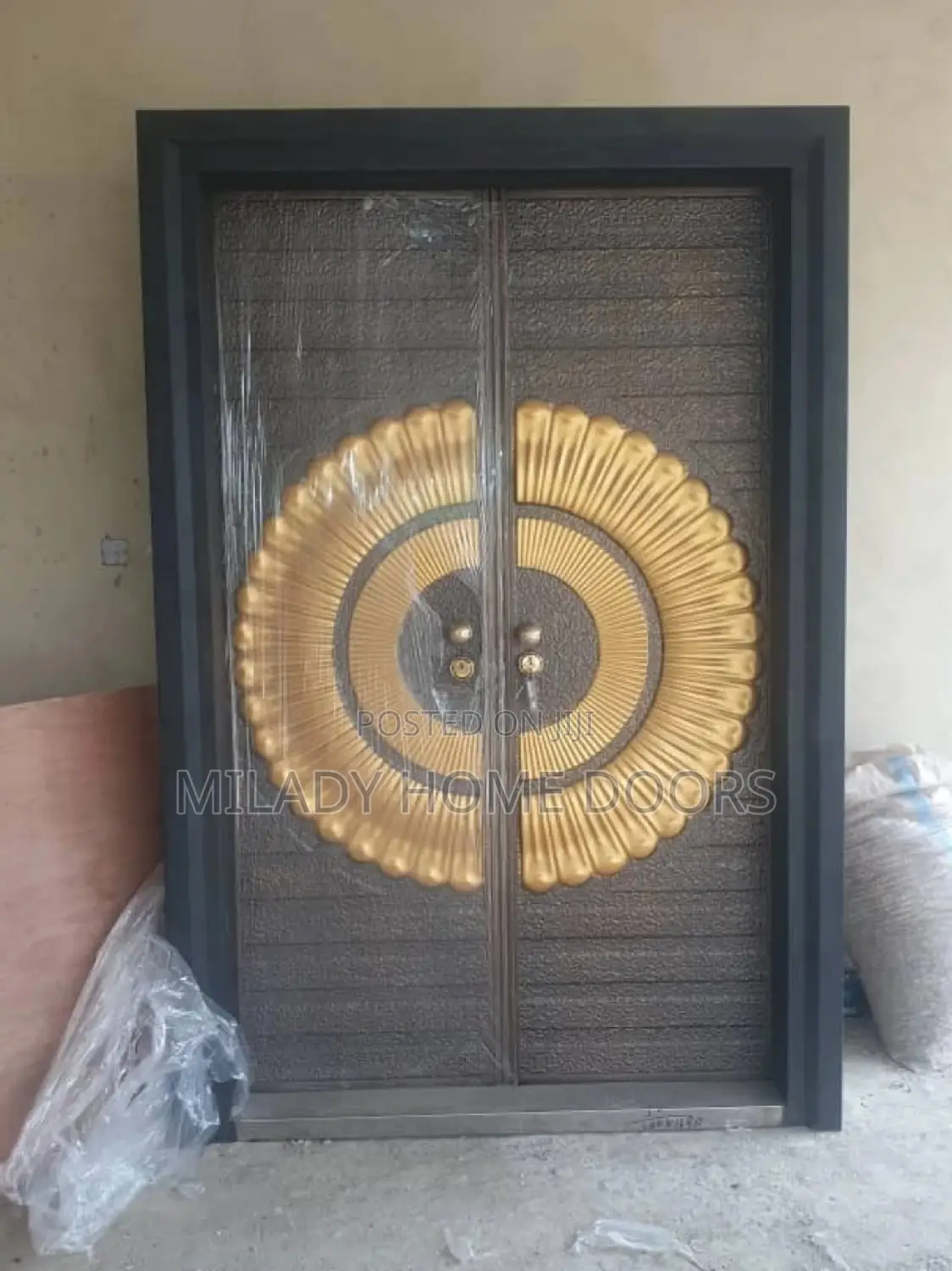 5ft Extra Height Copper Cast Security Door