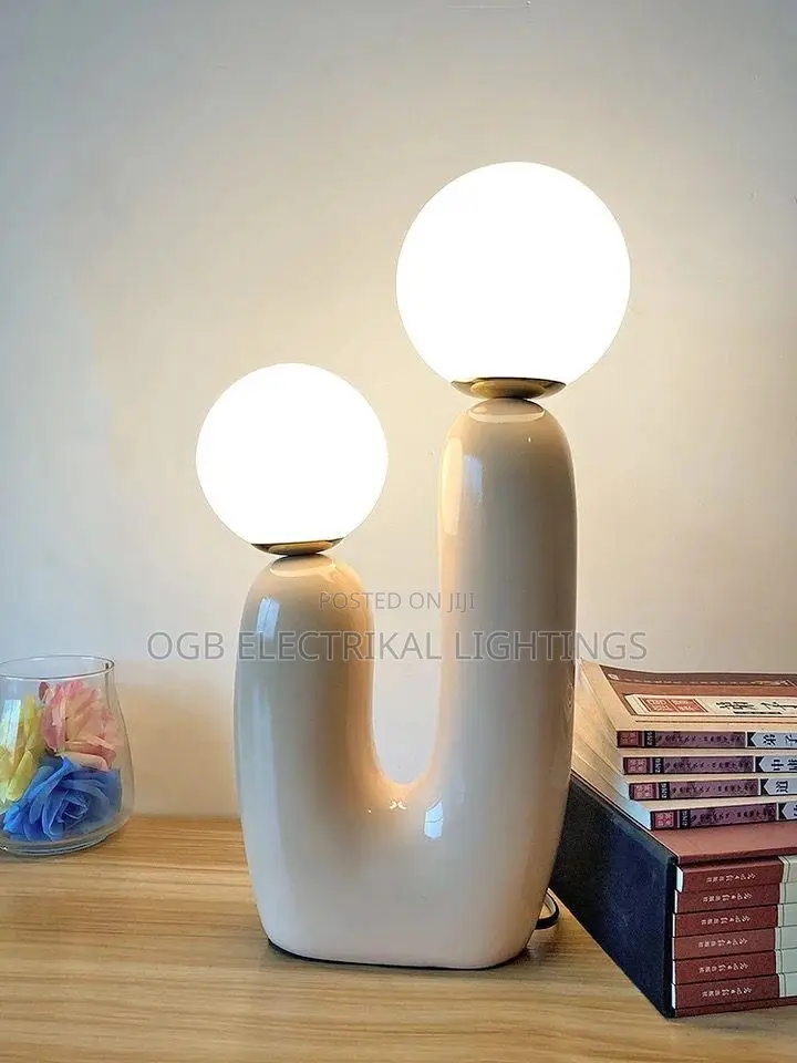 Postmodern Glass Ball Table Lamp