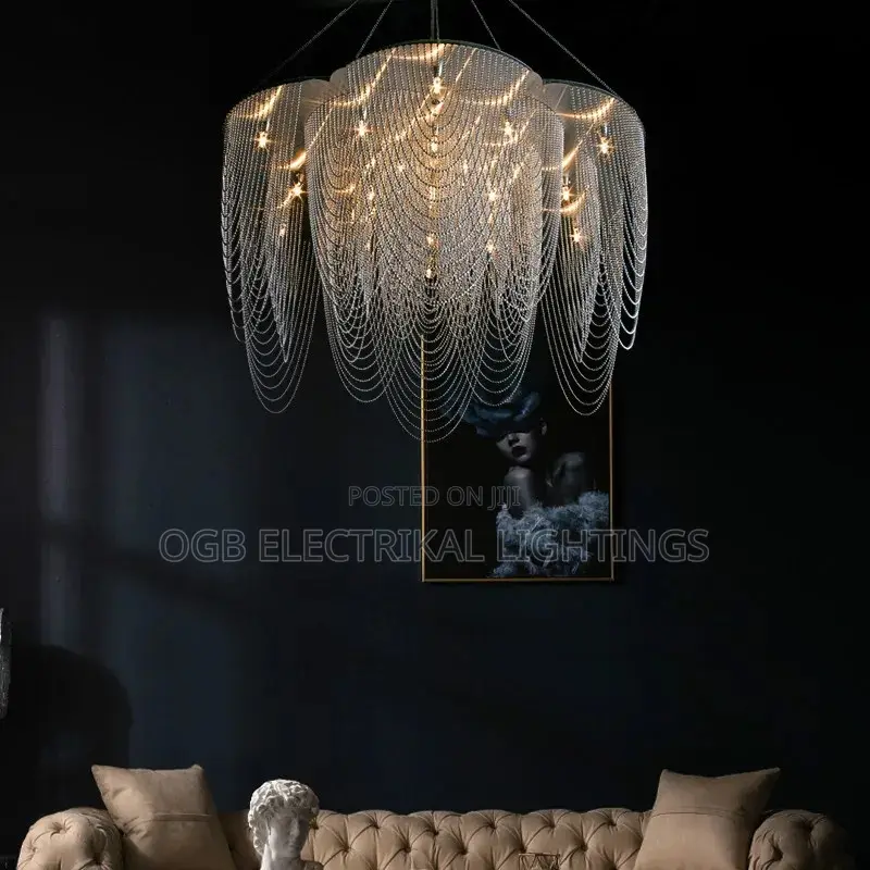 American Black Steel LED G9 Pendant Lamp
