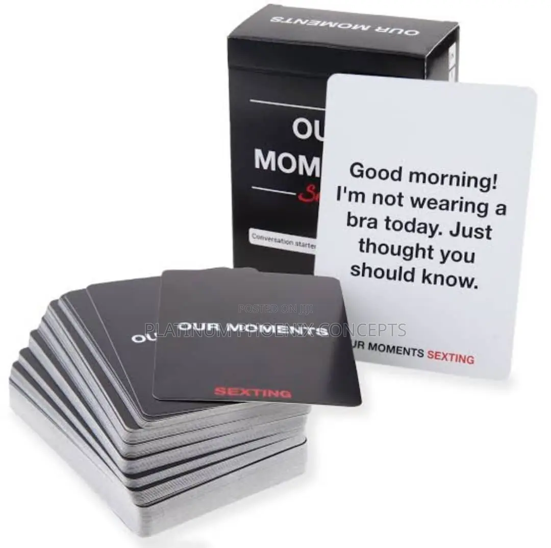 Our Moment Sex Game Card