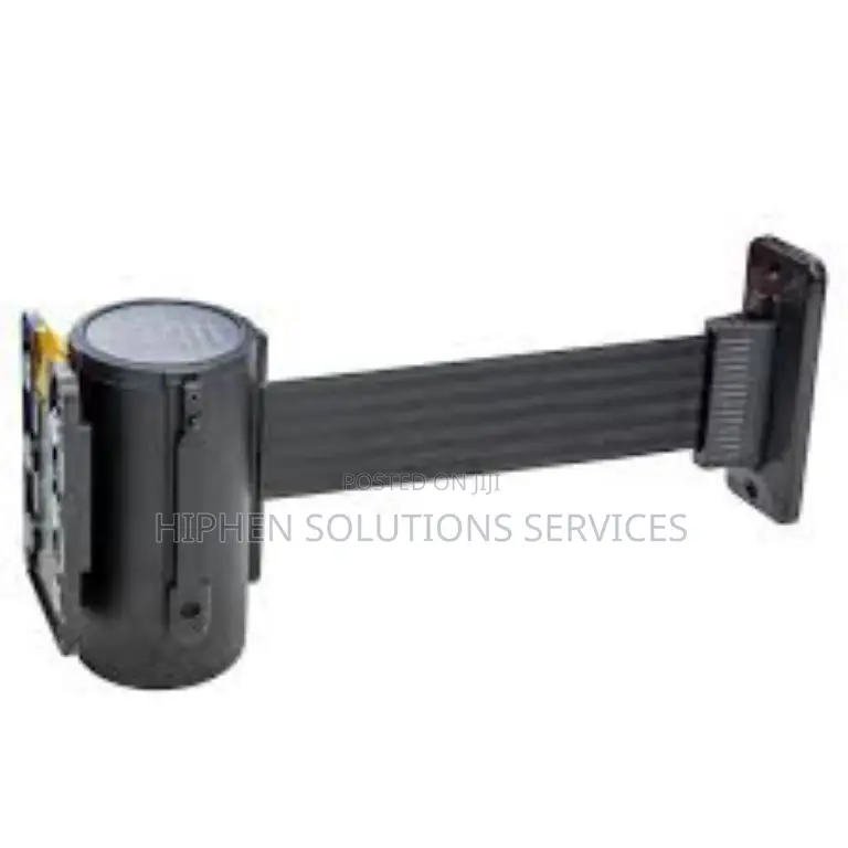 Retractable Barrier Belt Fixed Wall Mount
