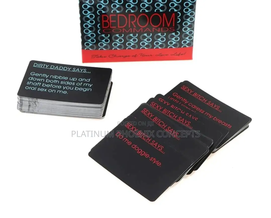 Bedroom Sex Game Card
