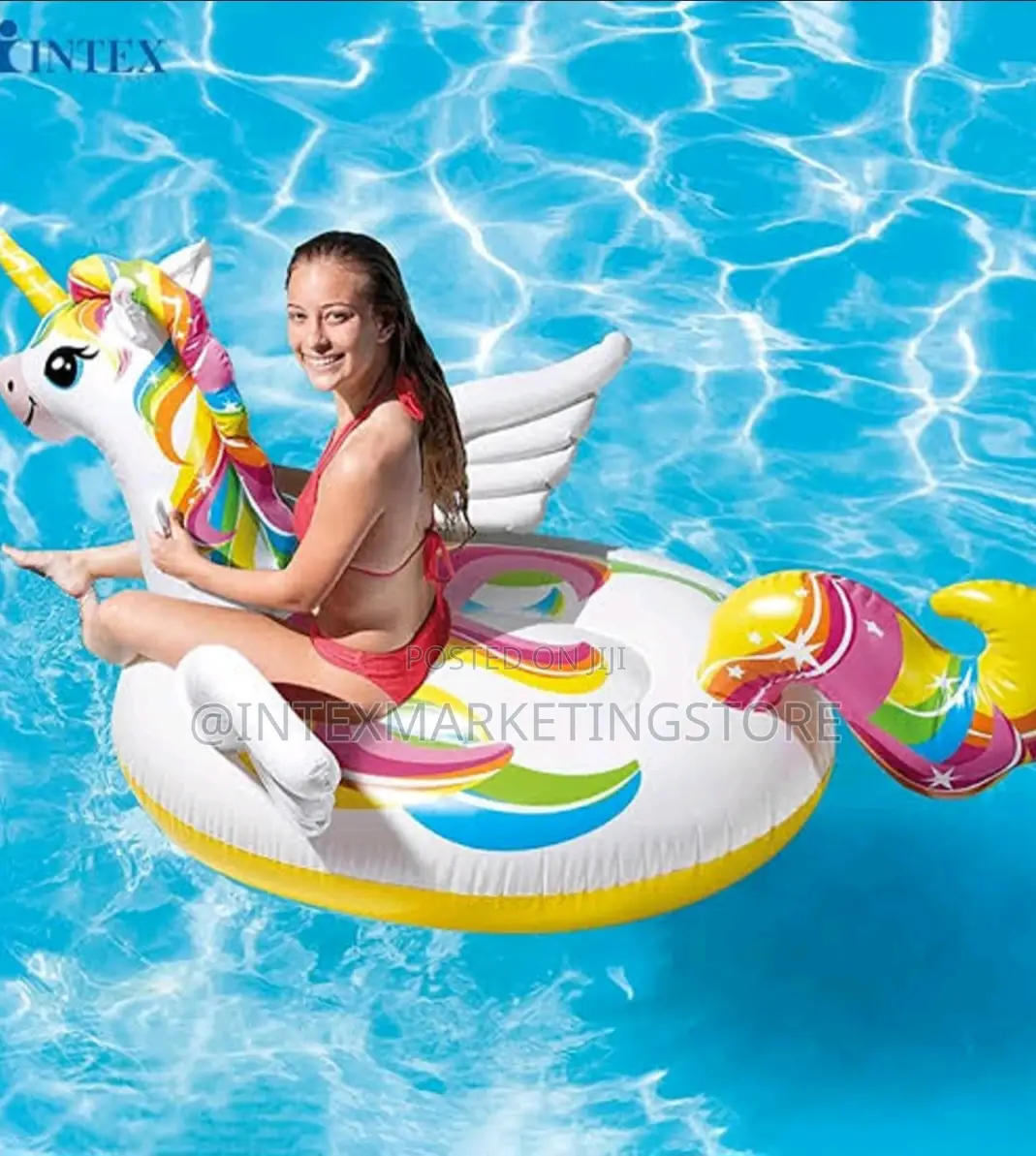 Intex – Inflatable Unicorn Ride-on