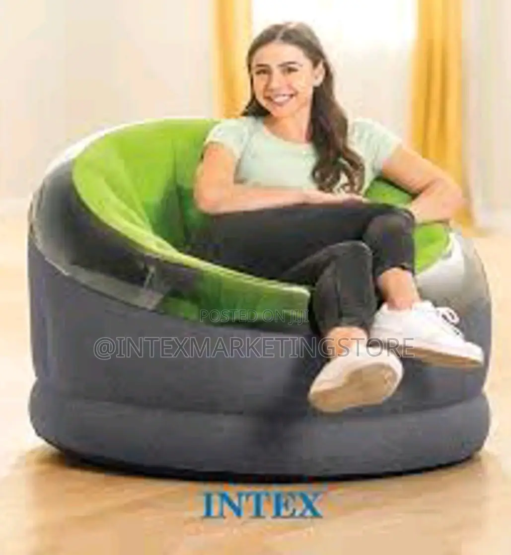 Intex Inflatable Empire Chair ( Yellow, Blue and Green )