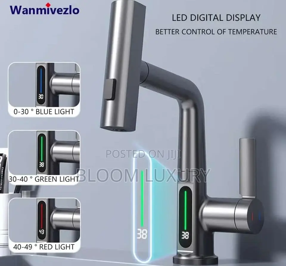 Thermostatic Wash Hand Basin Faucet