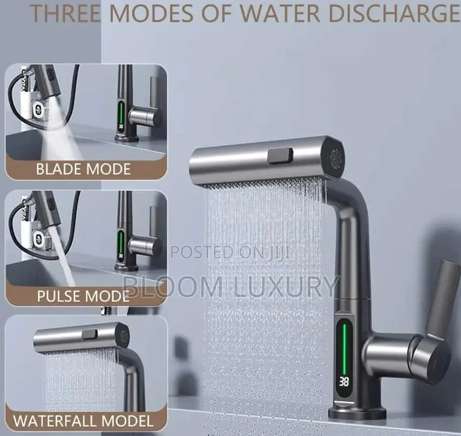 Thermostatic Wash Hand Basin Faucet