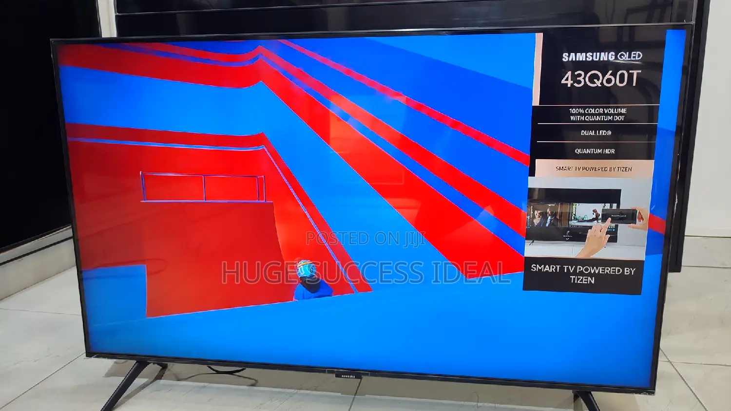 SAMSUNG 43" Smart Ultra HD HDR QLED TV With Bixby, Alexa
