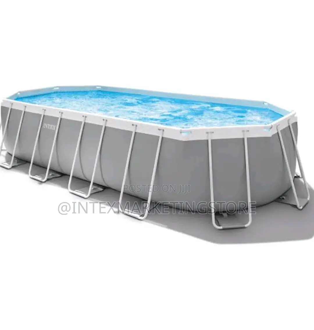 Ntex Prism Frame Oval Pool Set 20ft X 10ft X 48"