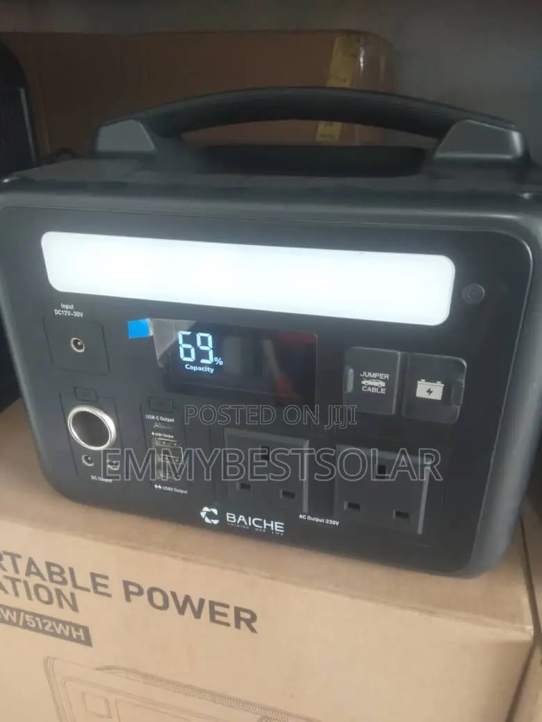 300w Led BAICHE Solar Generator