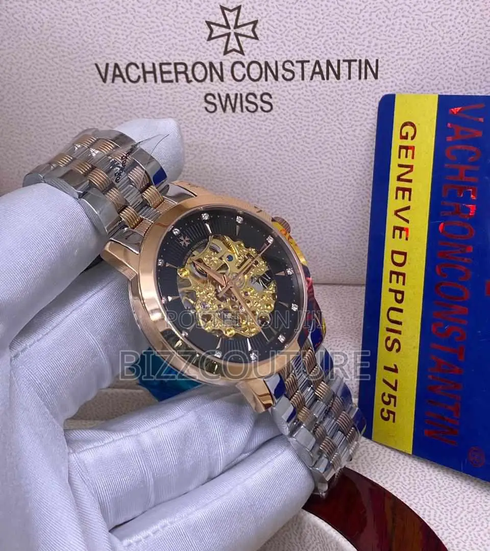 Original Vacheron Constantin Skeleton Mechanical Chain Watch