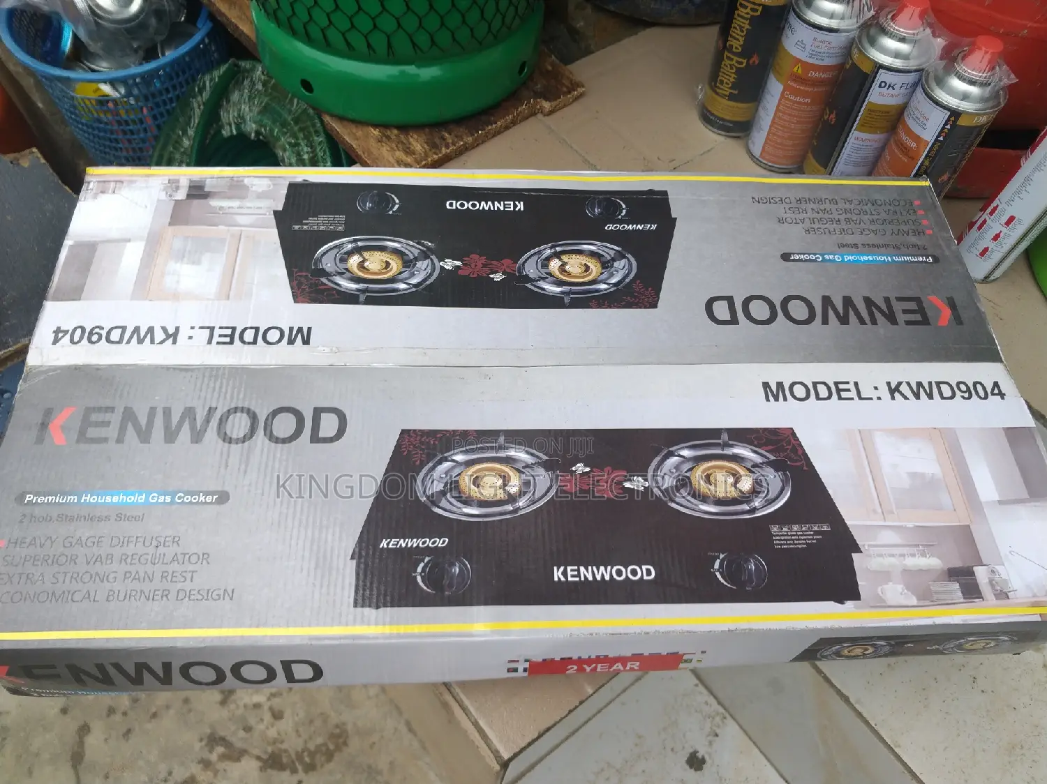 Original Kenwood Cooking Gas Stove.